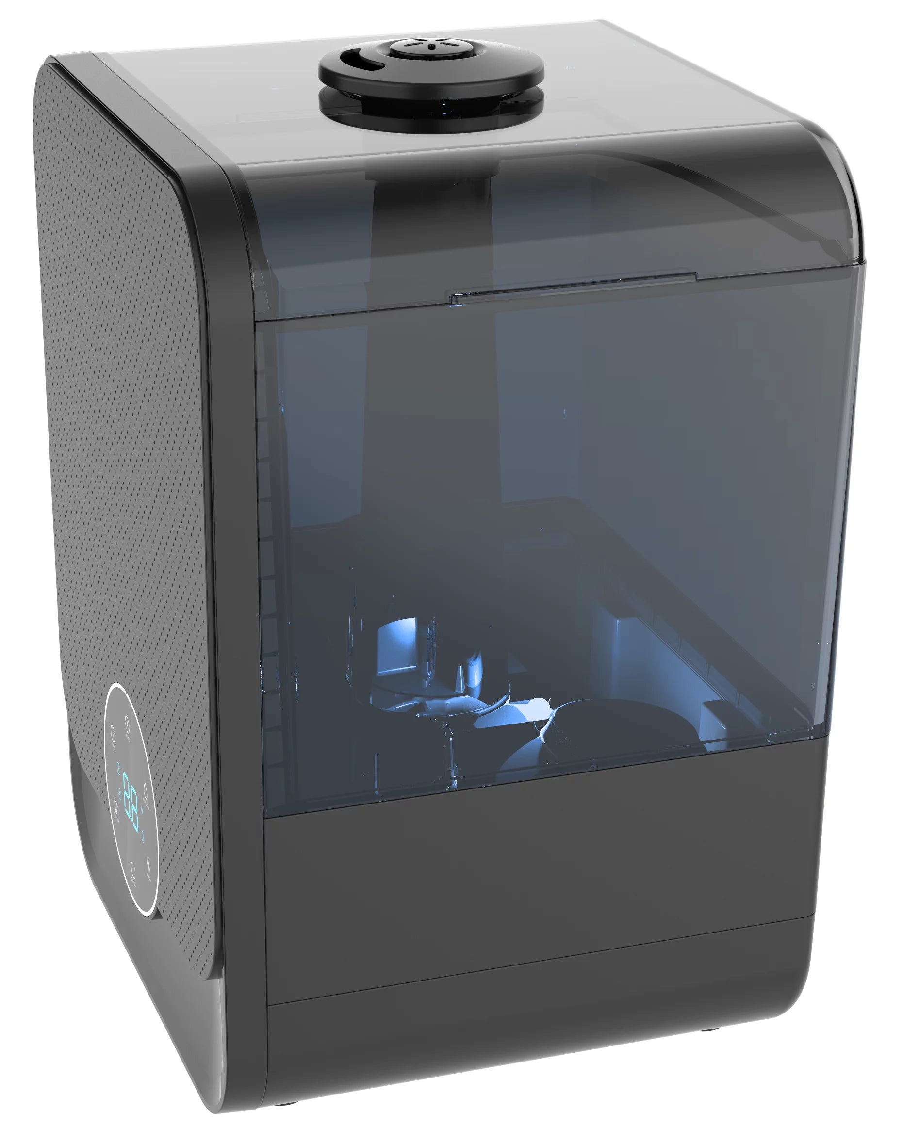 1.6 Gal Ultrasonic Warm/Cool Mist Humidifier, Black L7709