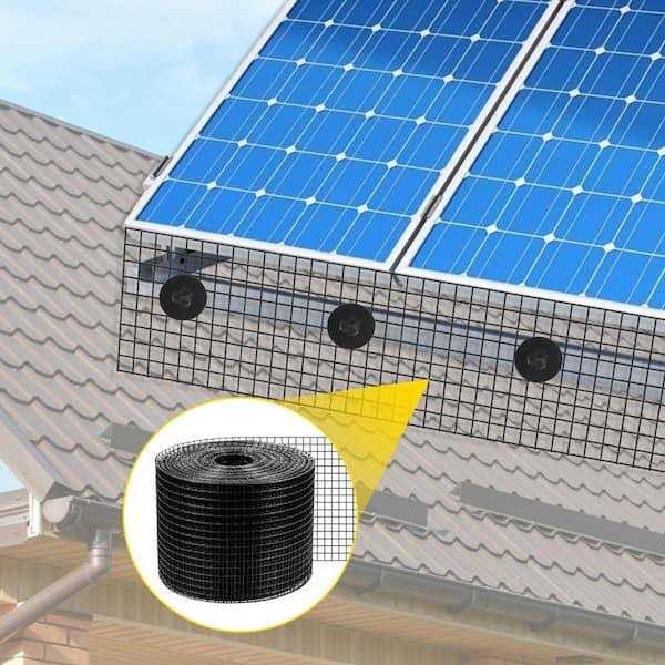 98ft Solar Panel Bird Wire Critter Guard Roll Kit Y74795