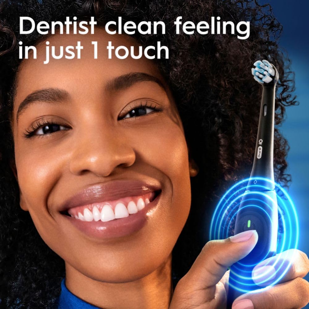 Night Black Rechargeable Electric Toothbrush with 1 Brush Head A772519
