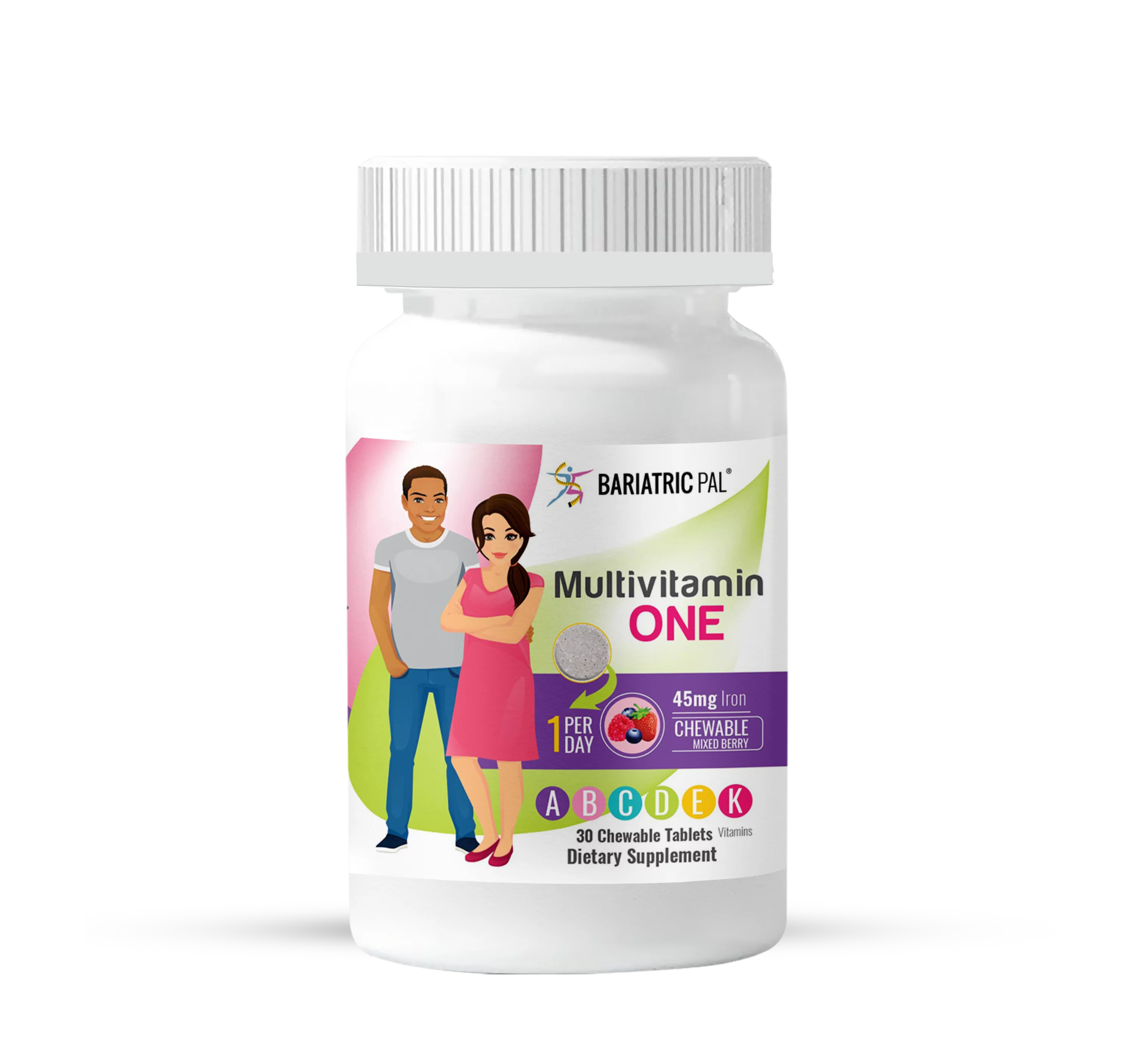 Chewable Vitamin Pack with Iron and Calcium Citrate D642