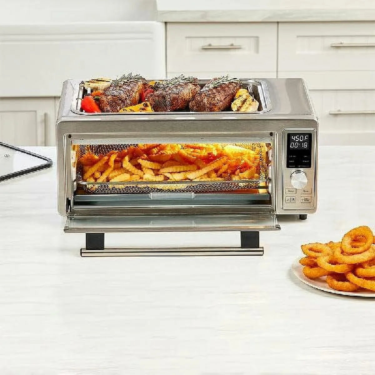 6-In-1 Countertop Convection Toaster Oven with Stainless Steel O8165