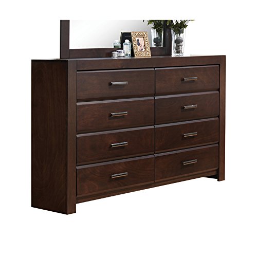 8 Drawer Dresser (Walnut) S343