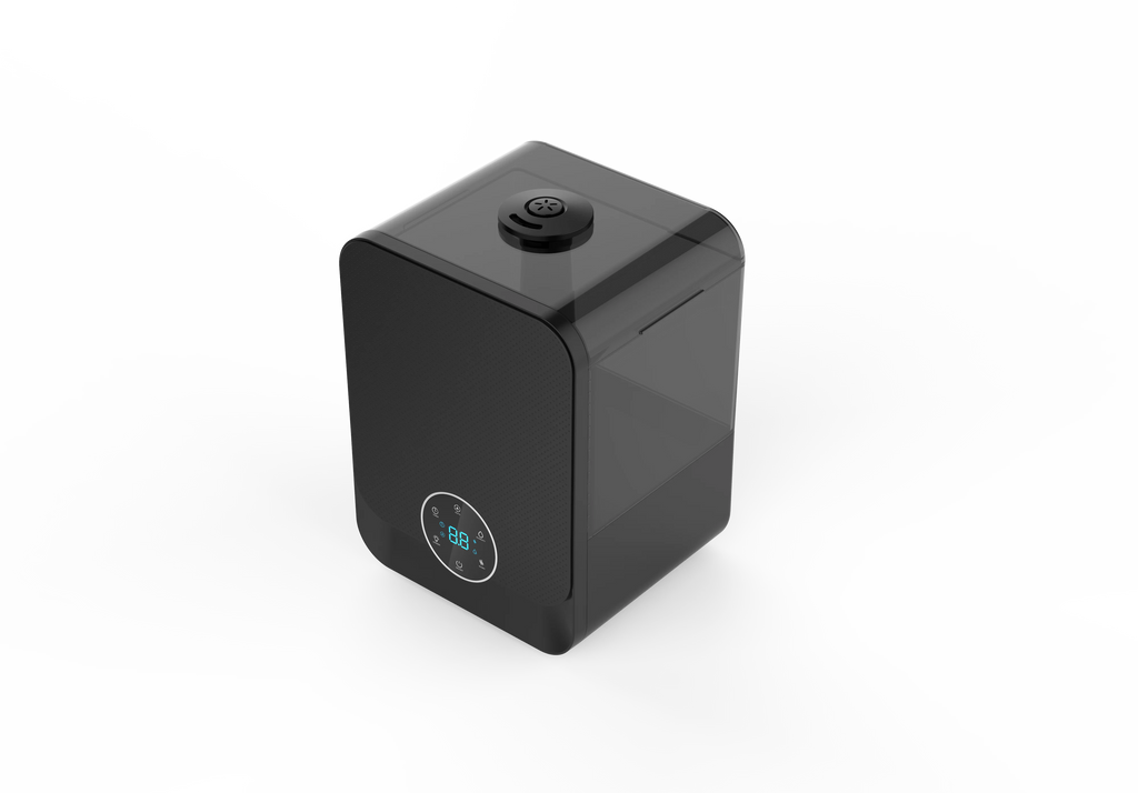 1.6 Gal Ultrasonic Warm/Cool Mist Humidifier, Black L7709