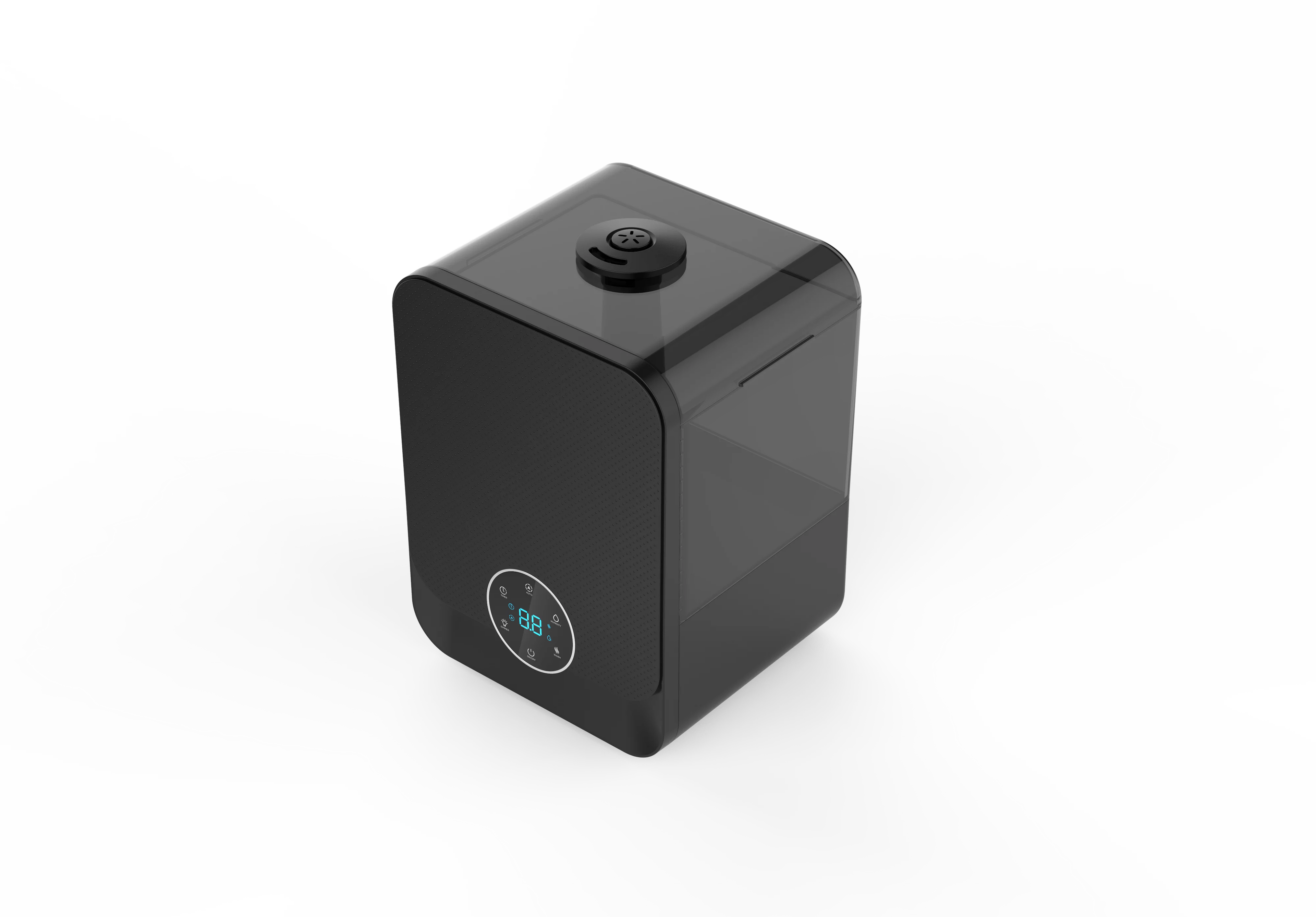1.6 Gal Ultrasonic Warm/Cool Mist Humidifier, Black L7709