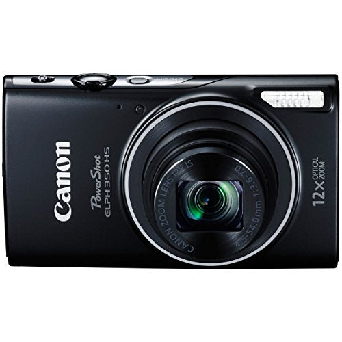 Black PowerShot ELPH 350 HS O2104