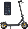 Electric Scooter with 10" Solid Tires, 600W Peak Motor, 20Miles Range, 19Mph Speed I47643