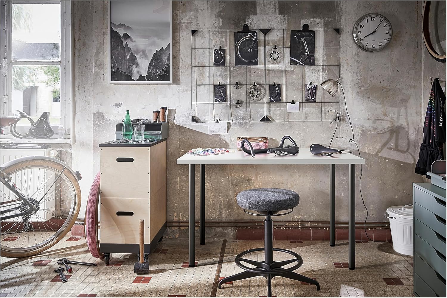 White Table Top 100x60 cm K2977