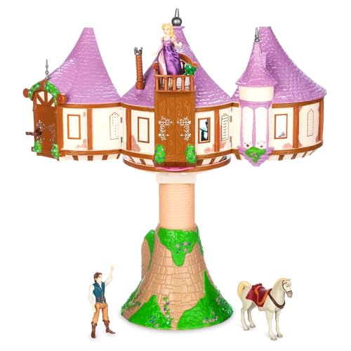 19-Piece Tangled Play Set with Rapunzel, Flynn & Sculpted Figures B91253