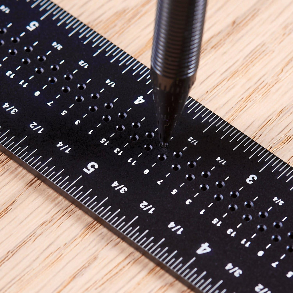 12-inch Aluminum Steel Precision Square Ruler D4787