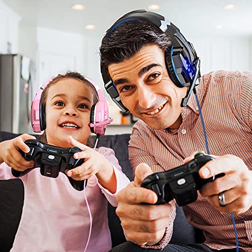 Pink Gaming Headset with Mic Z438373