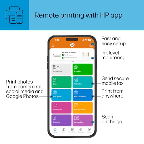 Wireless All-in-One Color Inkjet Printer, Scanner, Copier O971