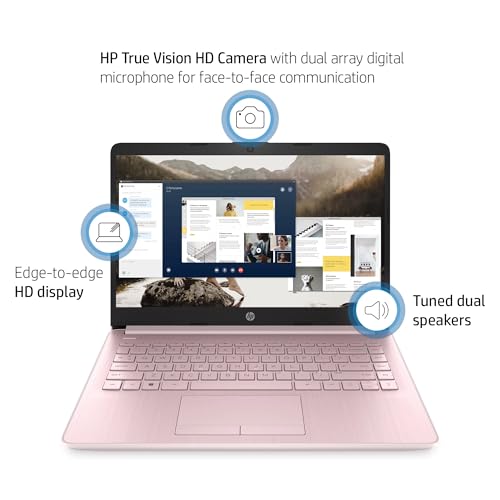14" HD Laptop Intel Quad-Core Processor 16GB RAM 576GB Storage Black Windows 11 Q550965