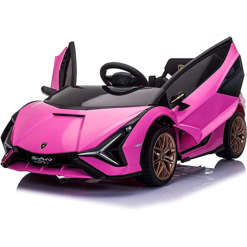 Pink 12V Electric Ride on Car with Remote Control C431061