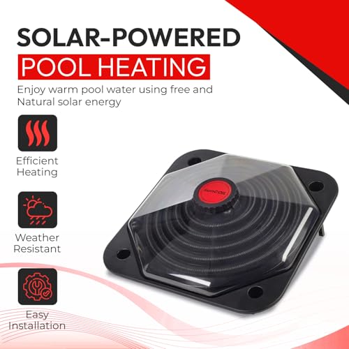 Black Solar Pool Heater Dome J8593