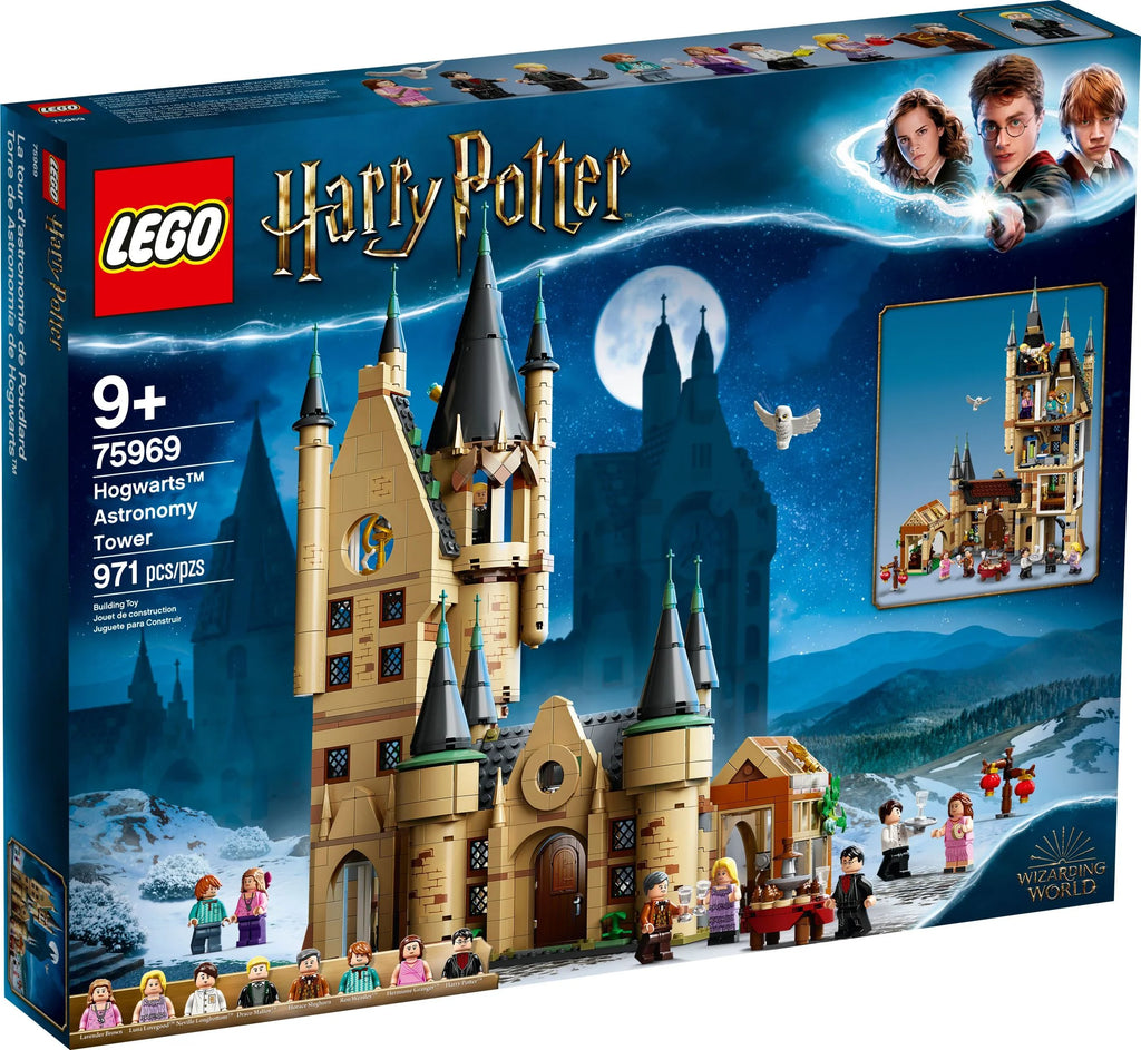 Hogwarts Astronomy Tower Castle Toy Playset with 8 Character Minifigures V12519