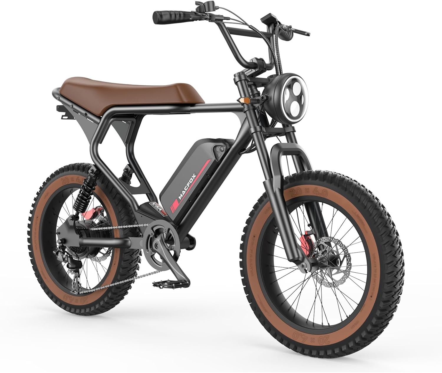 20" Fat Tire Electric Bike with Removable Battery E322974