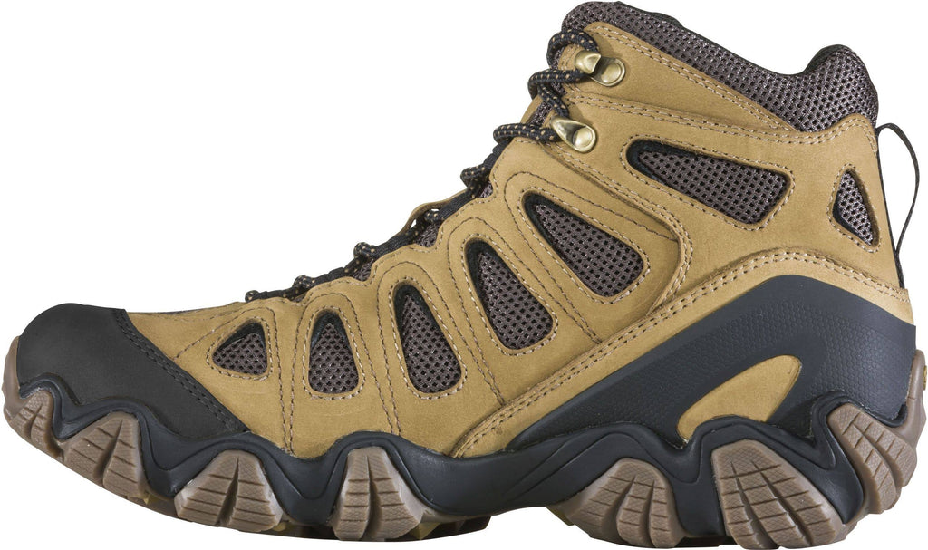 Dark Shadow / Woodbine Green Waterproof Mid Hiking Boots B5844