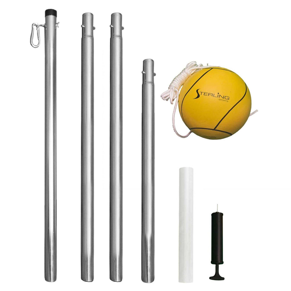 Compact Tetherball Set with Ball and Rope X846