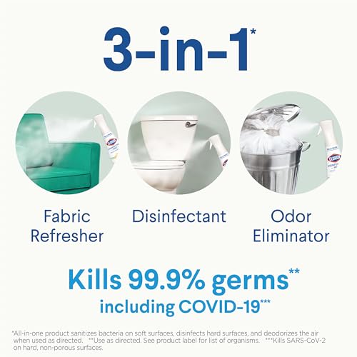 Disinfecting Mist, Lemon and Orange Blossom, 2 Pack, 16 Fl Oz Each N808473