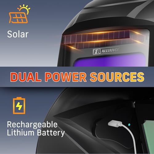 Large Viewing True Color Solar Power Auto Darkening Welding Helmet L780780