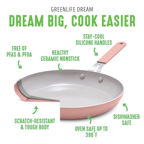 10-Piece Ceramic Nonstick Cookware Set B8273
