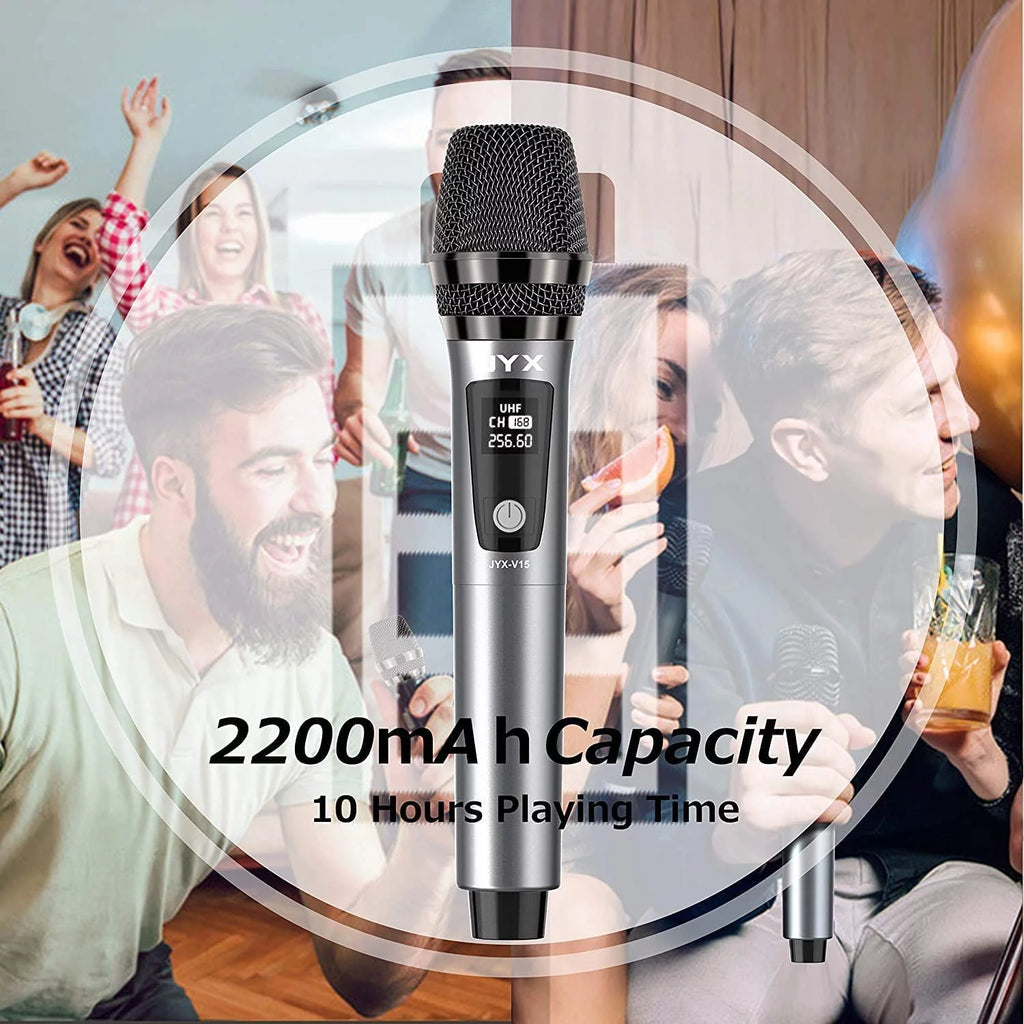 Wireless Handheld Dynamic UHF Metal Microphone E1556