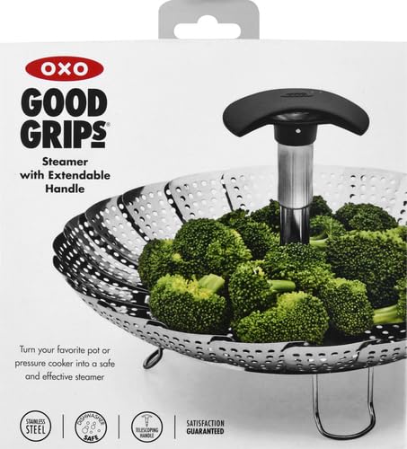 Stainless Steel Steamer With Extendable Handle W741013