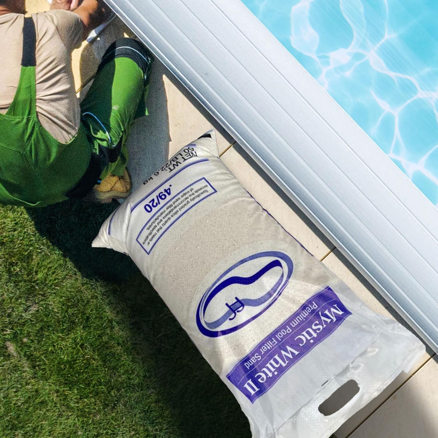 50lb Bag Swimming Pool Filter Sand B493