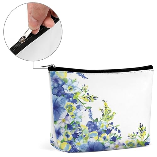PU Leather Makeup Bag with Zipper F623
