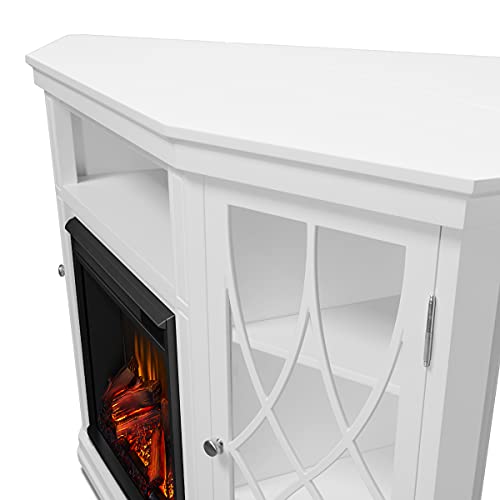 56" Corner Electric Fireplace TV Stand U186217