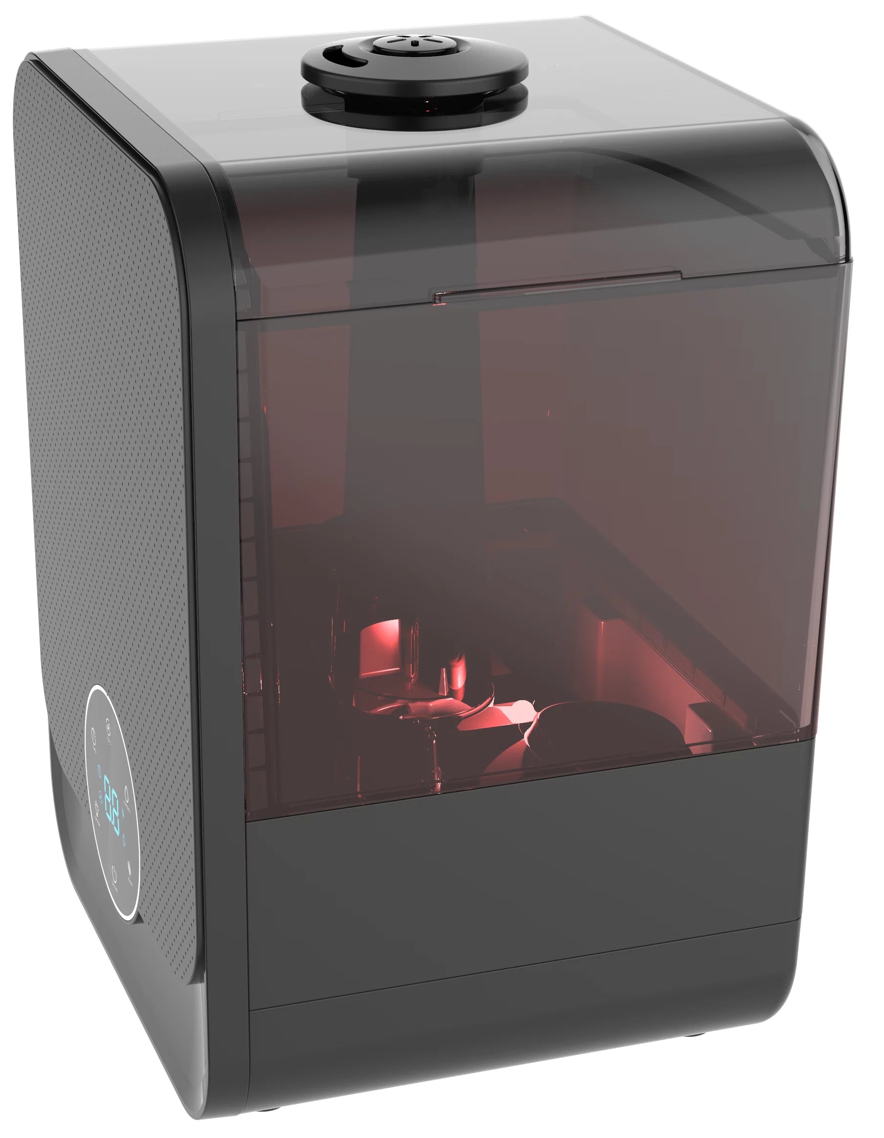 1.6 Gal Ultrasonic Warm/Cool Mist Humidifier, Black L7709