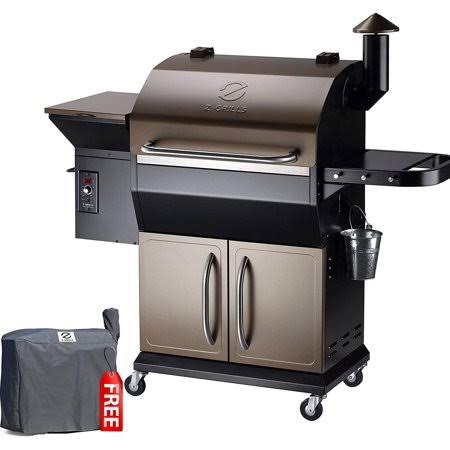 Bronze Wood Pellet Grill 1060 Sq Inches Cooking Area M455198
