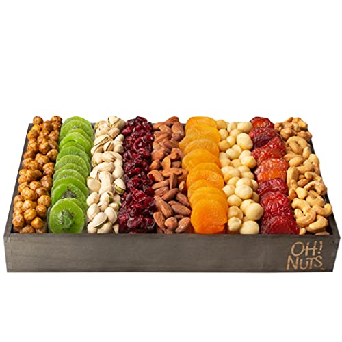 Assorted Nuts and Dried Fruits Gift Basket H64983