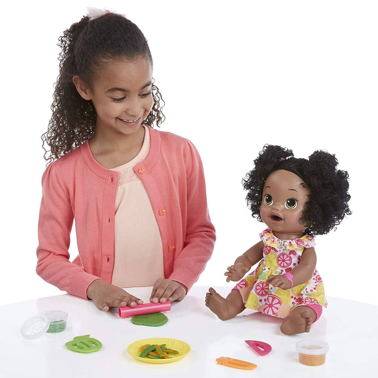 Baby Alive Super Snacks Snackin Sara African American L49161