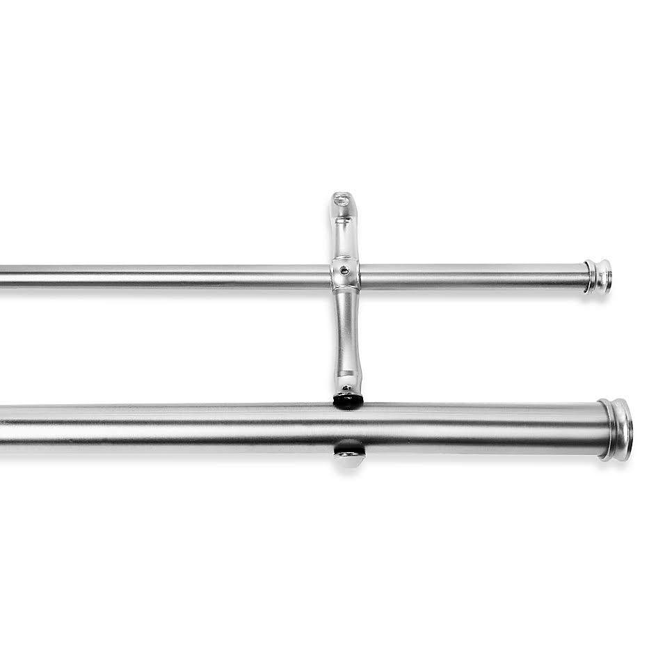 Polished Nickel Double Drapery Rod I88974