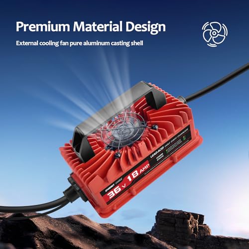 36 Volt 18 AMP Golf Cart Battery Charger with D Style Plug L894650