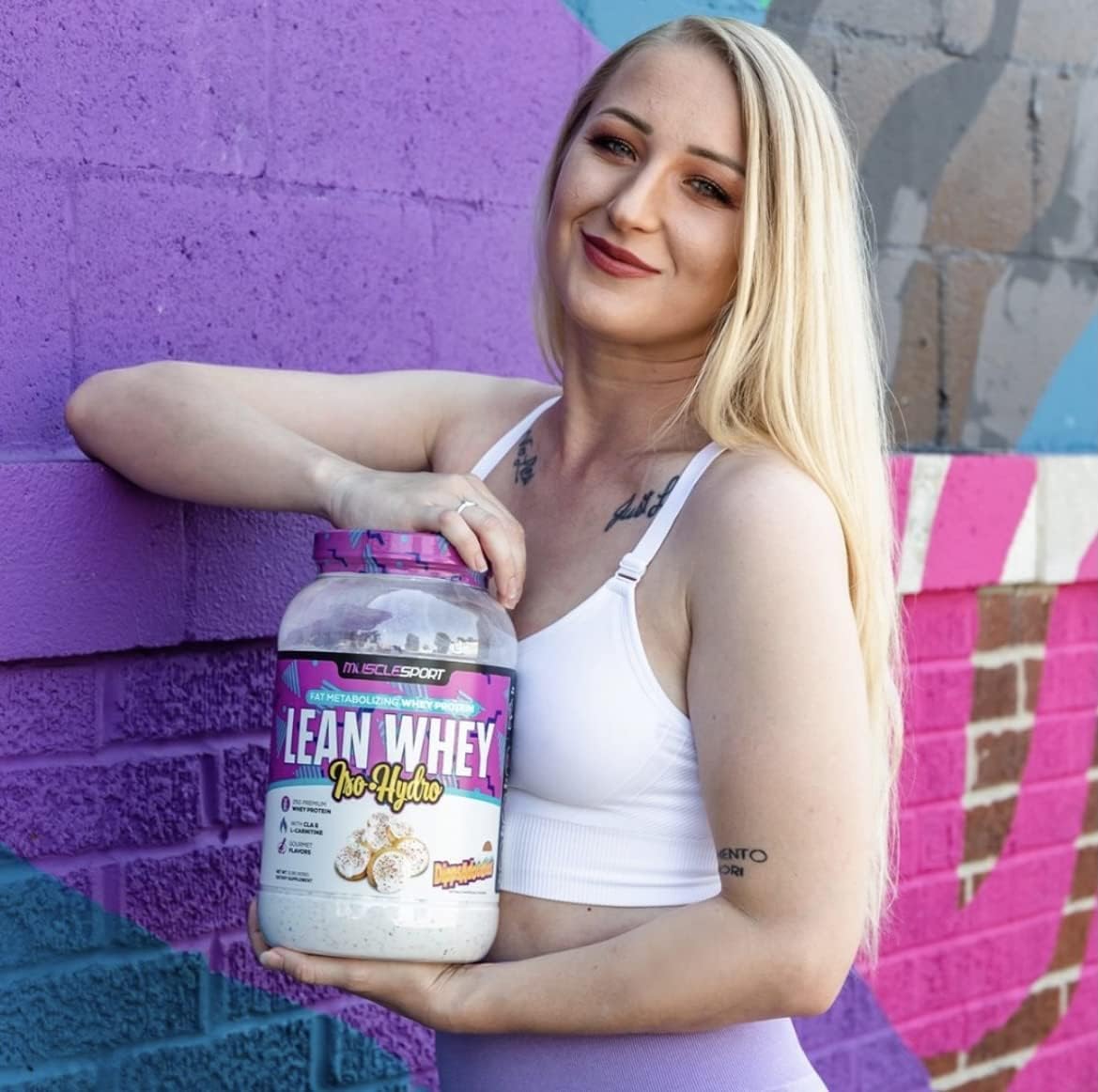 Whey Protein Isolate Protein Powder 2lb A86323