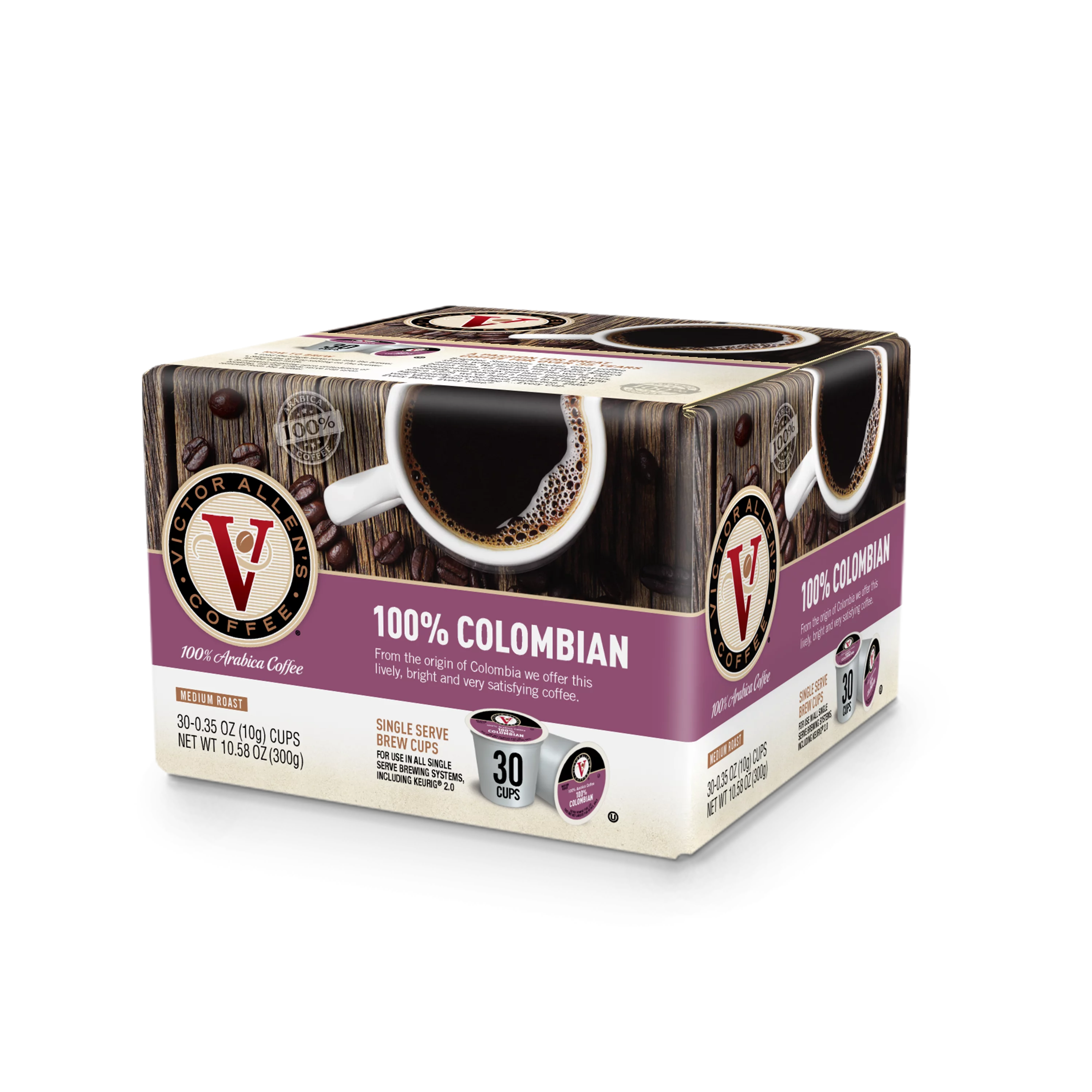30 Ct Medium Roast Single Serve Coffee Pods O972499