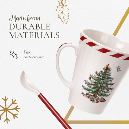 14oz Mug & Spoon Set (4-Piece) Earthenware K273081