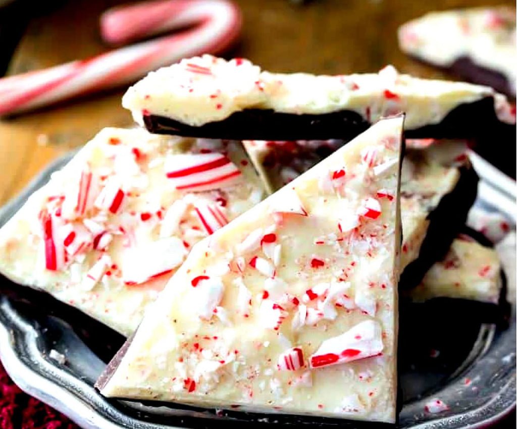 Peppermint Bark Dark Chocolate Candy (Pack of 2) F904278