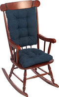 Gray 2 Piece Rocking Chair Cushion Set, 17x17 Inches X12239