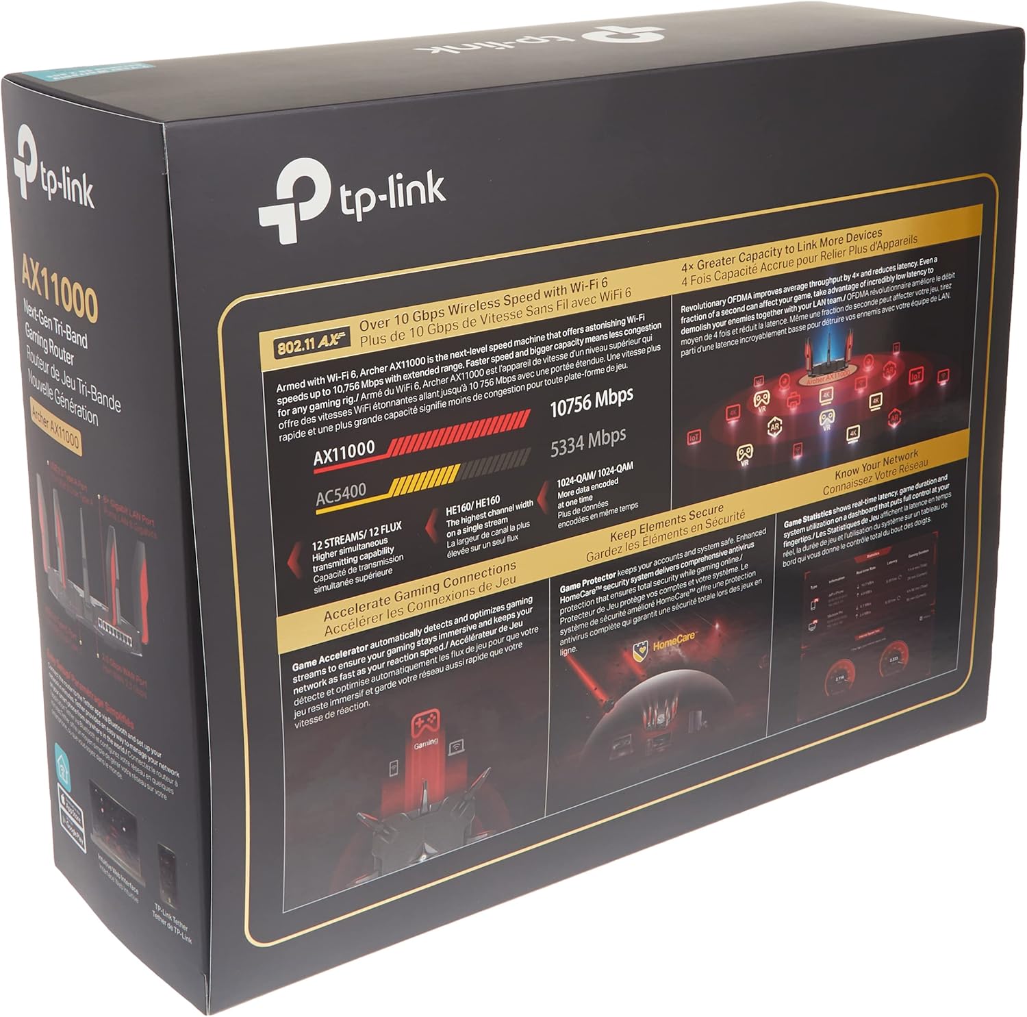 Tri-Band Wi-Fi 6 Router M322