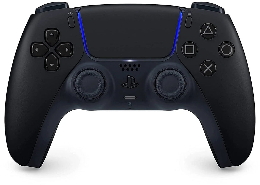 Playstation 5 Disc Version with Midnight Black Extra Controller and Microfiber Cleaning Cloth Bundle T69438
