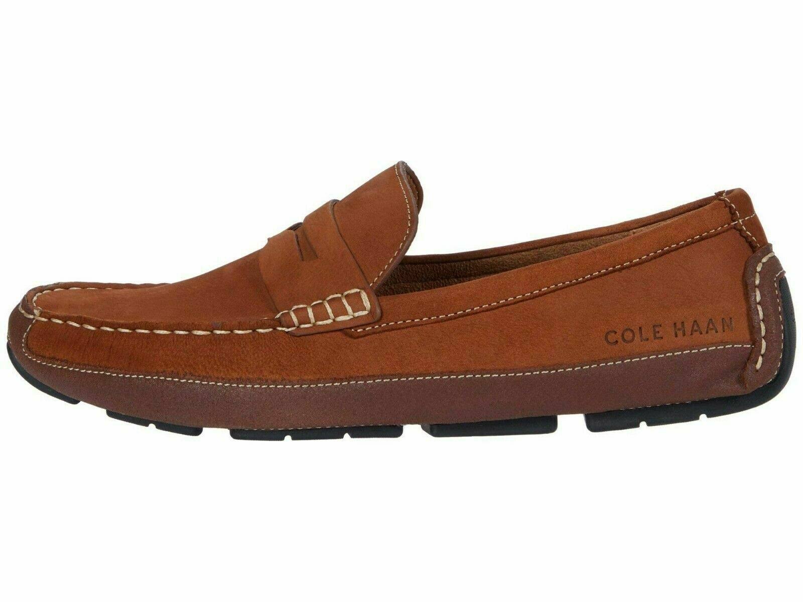 British Tan Penny Driver Shoes G874