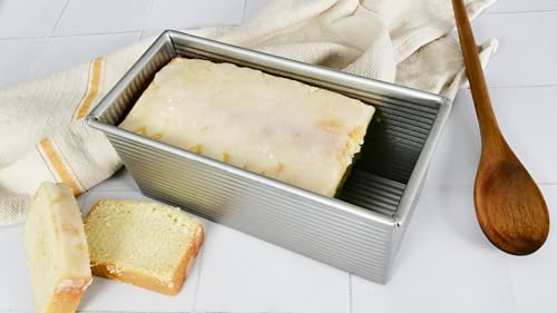 Nonstick Pullman Loaf Pan with Cover, 13 x 4 inch, Aluminized Steel K77940