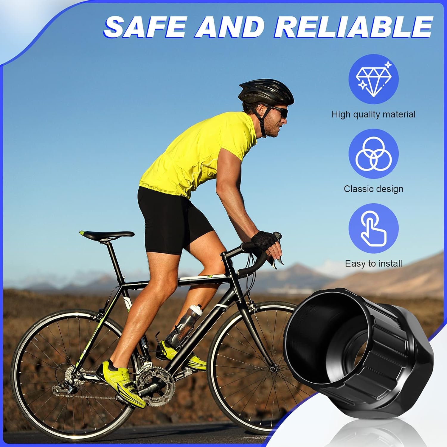 Black Bike Cassette Removal Tool Y813049