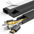 47In Black Cable Raceway for 4 Cords P8960