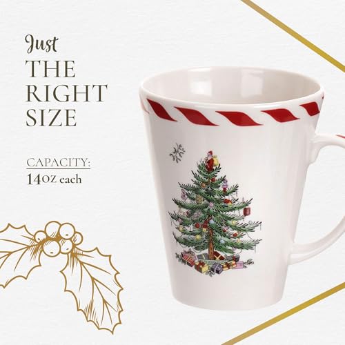 14oz Mug & Spoon Set (4-Piece) Earthenware K273081