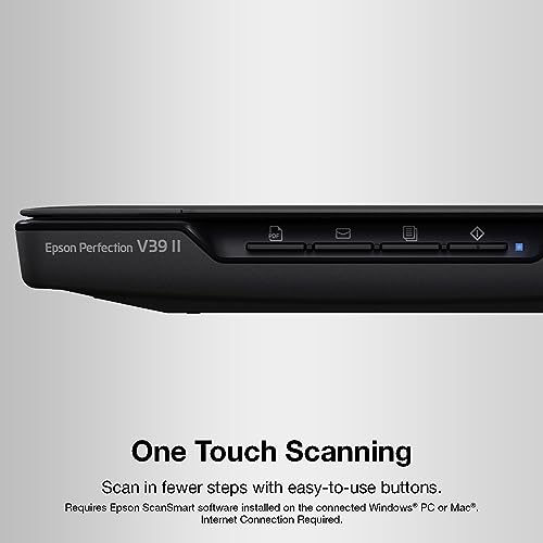 Black Flatbed Scanner 4800 dpi Optical Resolution I665764