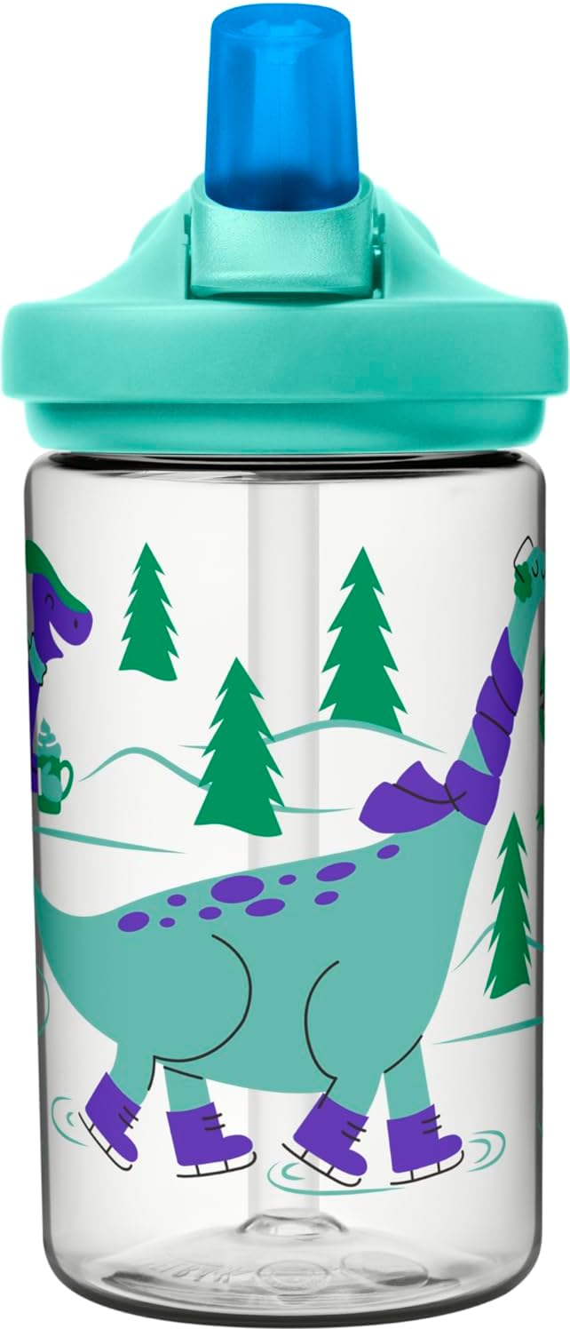 14 oz Kids Water Bottle with Straw Top A6275